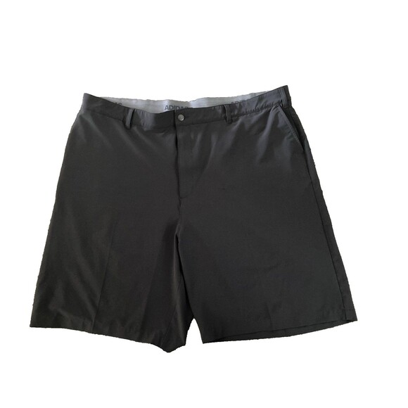 Adidas Shorts Mens 48 Gray Stretch Golf Golfer 365 Ultimate Flat Front - Picture 1 of 12